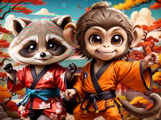 Kung Fu Little Animals v2024