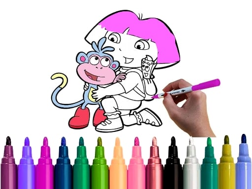 Dora's Adventure Coloring World v2024