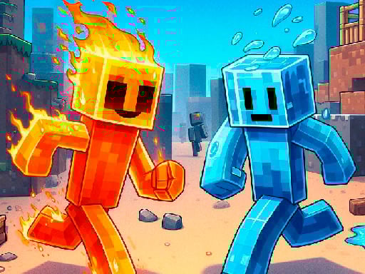 Fire and Water Stickman: Escape Velocity v0.26